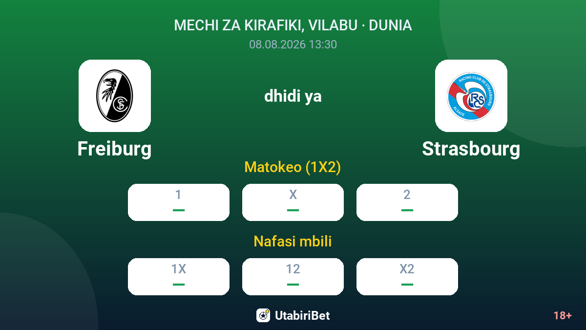 Freiburg vs Strasbourg — odds